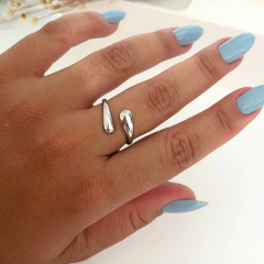 Anel Gota P Aço Inox