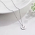 Colar Medalha Inicial Letra Nome Aço Inox Prata Ref 1132 - Reluzy - A Sua Loja de Acessorios Femininos em Aço Inox