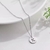 Imagem do Colar Medalha Inicial Letra Nome Aço Inox Prata Ref 1132