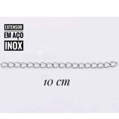 Extensor 10cm em aço inox ref 707