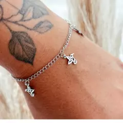 Pulseira Beija Flor Aço Inox Ref 1187