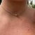 Choker Com Esfera G Aço Inox Prata Ref 1012