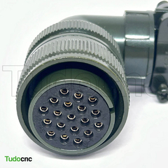 CONECTOR MILITAR 22-14S 90 GRAUS - comprar online
