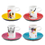 Conjunto 4 Tazas Café con Platillo - Tchaikovsky