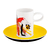 Conjunto 4 Tazas Café con Platillo - Tchaikovsky - tienda online