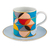 Taza de Té con Platillo - Futurismo