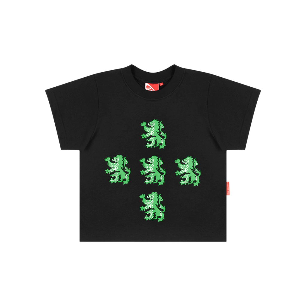 Baby Tee "HOLANDA" Preto - Mad Enlatados