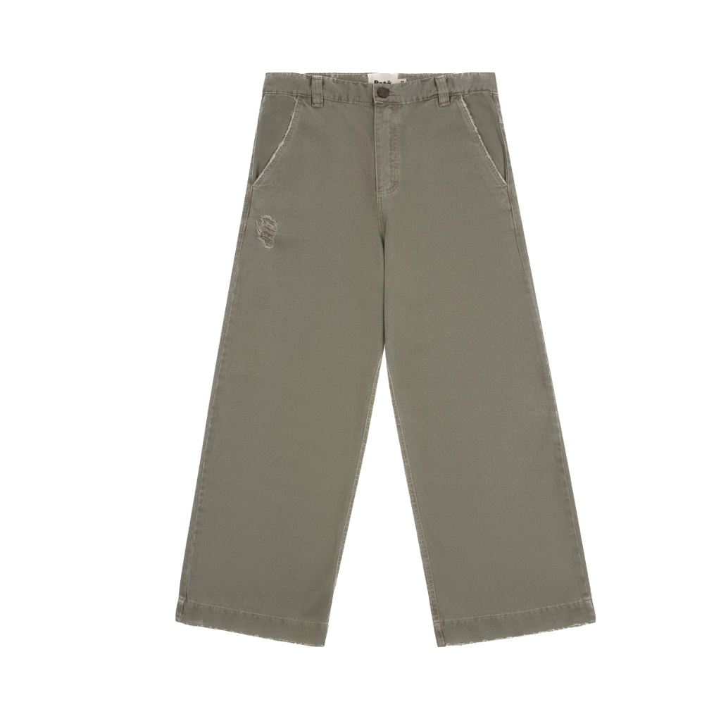 Calça Wide Leg Oliva - Patê