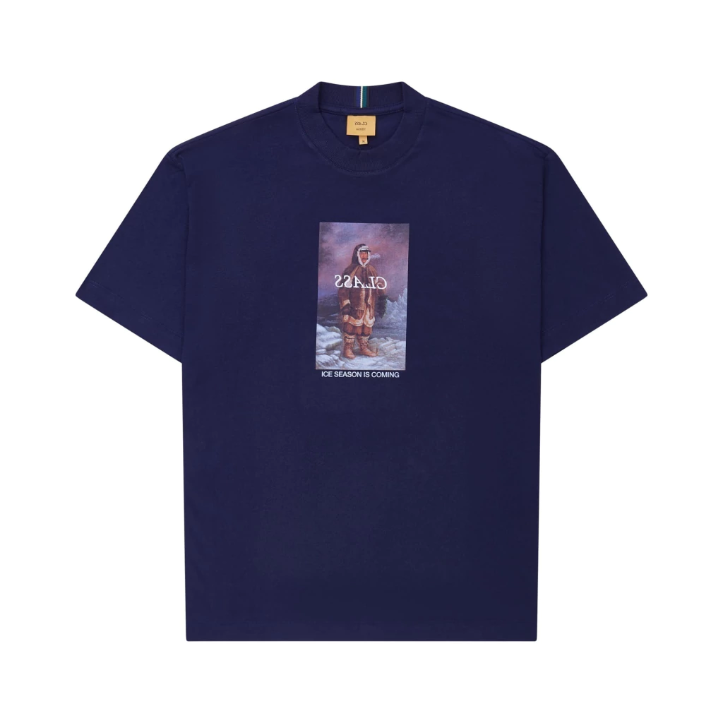 Camiseta "Ice" Azul Marinho - Class