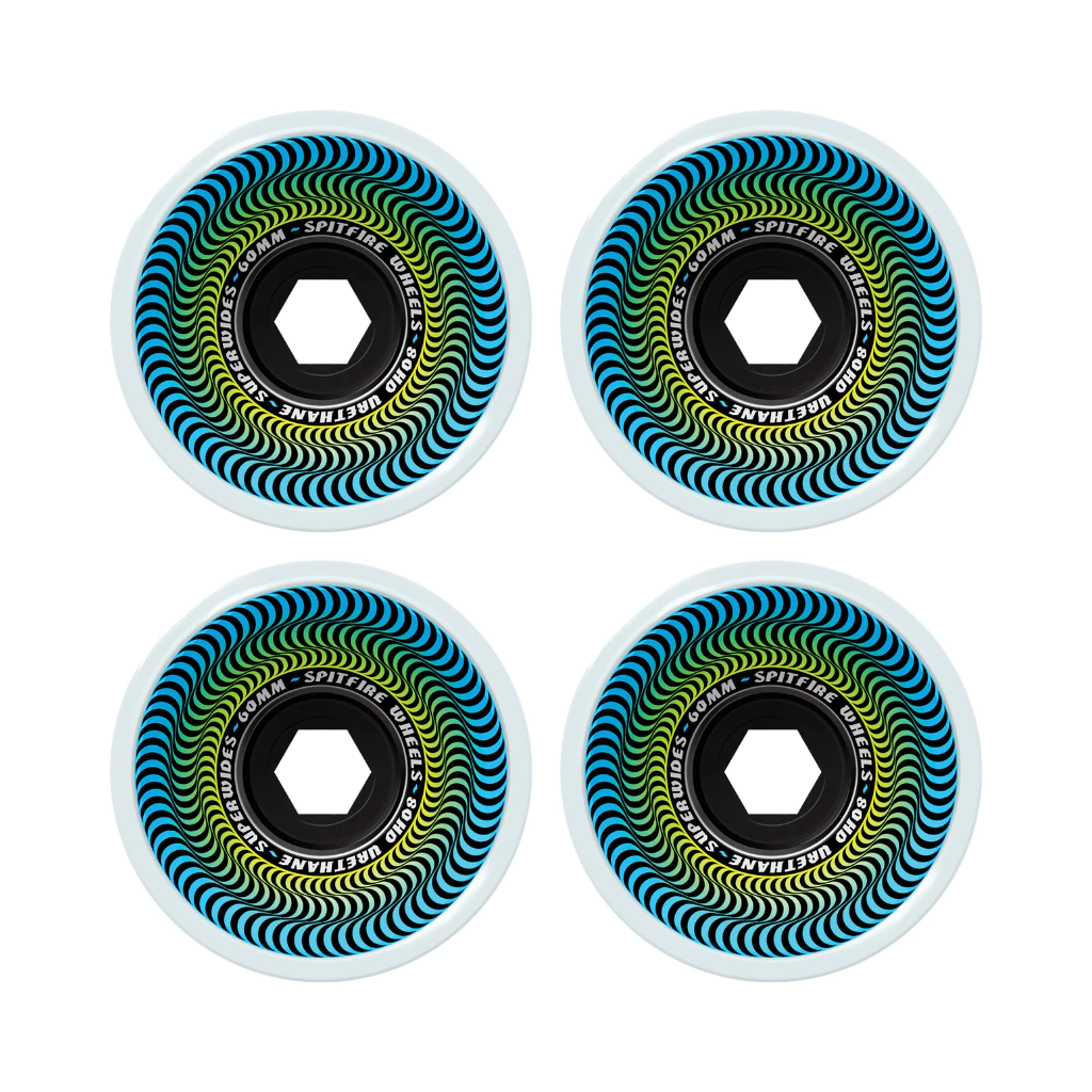 Roda Spitfire Superwides Ice Grey 80HD - 60MM