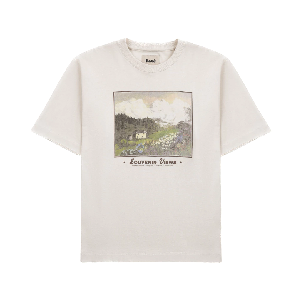 Camiseta "Souvenir T.Shirt" Creme - Patê