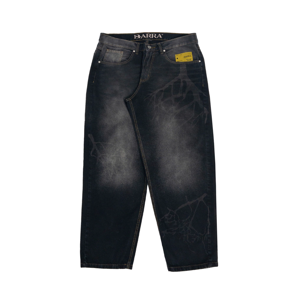 Calça Jeans "RaÌzes" Grafite - Barra Crew