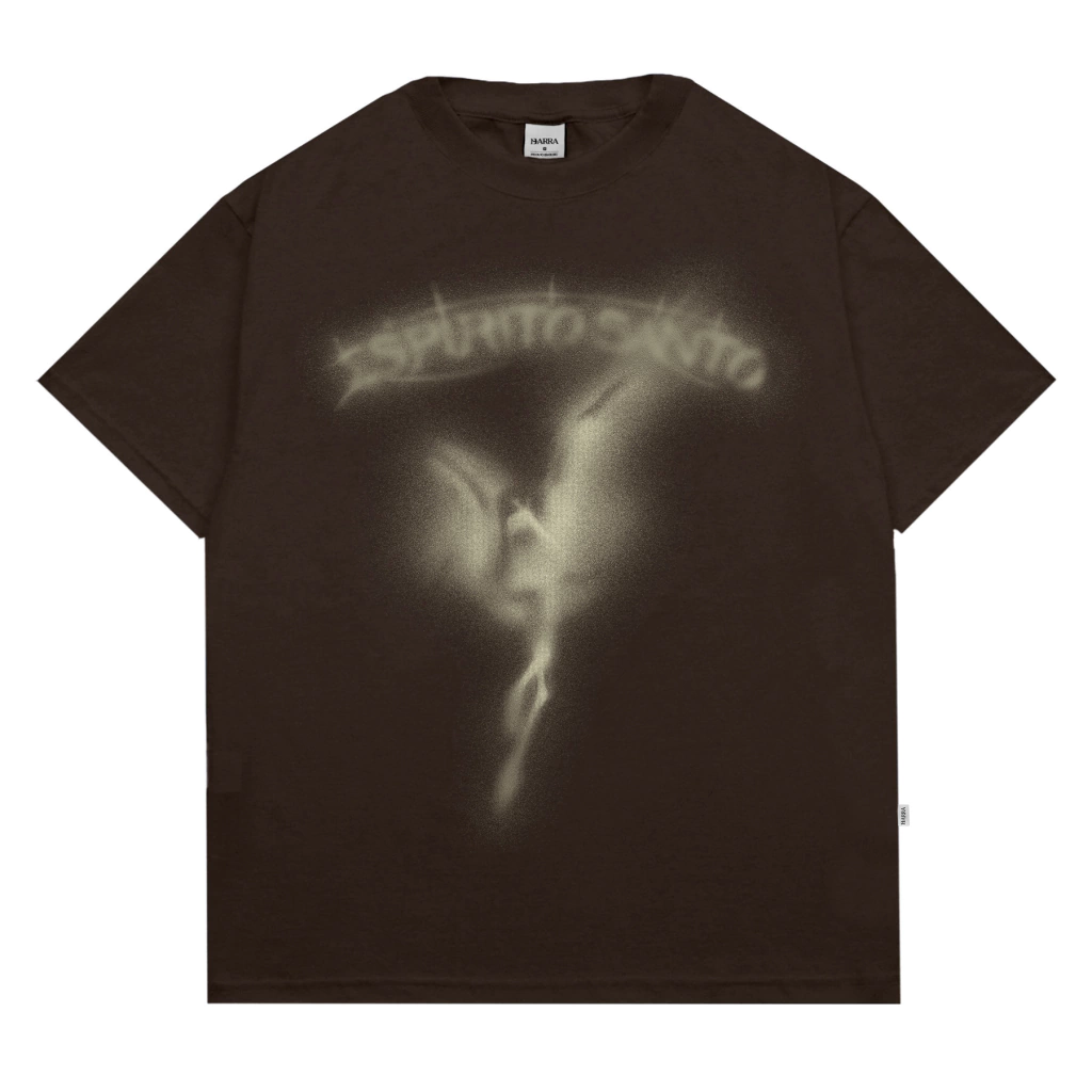 Camiseta "Ahlma Espectro" Marrom - Barra Crew