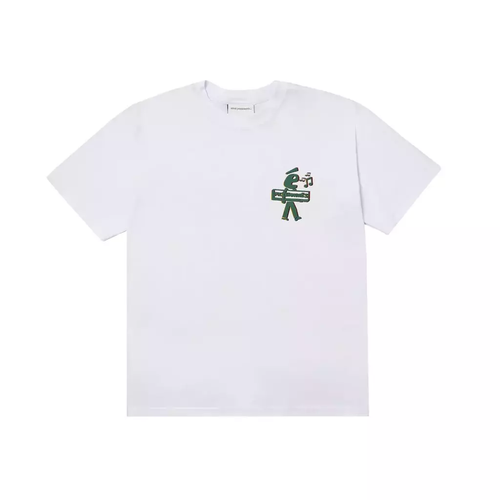 Camiseta "Singér" Branco - Soleil Passionnés