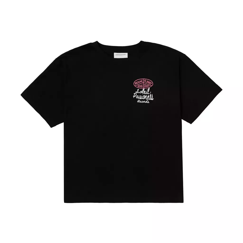 Camiseta "SP Records" Preto - Soleil Passionnés
