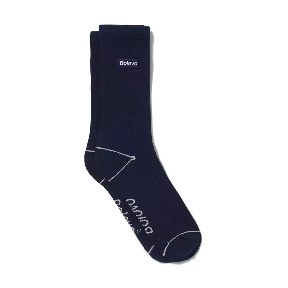 Meia BLV Linha Contraste Azul - Bolovo