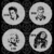 Stencil Grande B, 17cm. combo 32 unidades. - comprar online