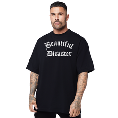 REMERA OVERSIZE BEATIFUL DISASTER - comprar online