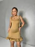 VESTIDO TUBINHO COM BABADO NA BARRA na internet