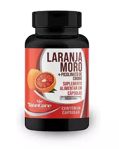 LARANJA MORO (MOROSIL) + PICOLINATO DE CROMO 60 CÁPSULAS TAKE CARE