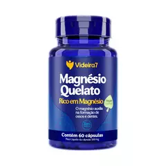 Magnésio Quelato Videira - 60 Cápsulas - 500mg