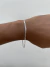 pulseira escama de peixe 3mm - KING STORE 925