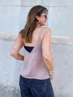 Musculosa Lencera Rosa Viejo en internet