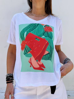 Remera Estampa Joaquina - comprar online