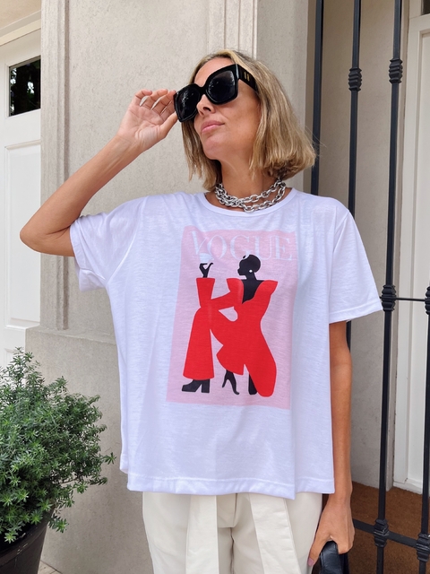 Remera Estampa Gina