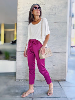 Babucha Carla Magenta en internet