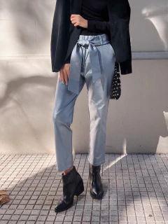 Babucha Carla Engomada Plateada - comprar online