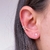 Piercing Fake de Prata Bolinha 3 Fios PF005