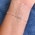 Pulseira de Prata Mini Bolinhas Espaçadas PU007 na internet