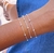 Pulseira de Prata Bolinhas Espaçadas II PU005 na internet