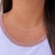 Colar de Prata Choker Mini Bolinhas Espaçadas CO017