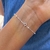 Pulseira de Prata Bolinhas Espaçadas II PU005 - loja online