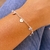 Pulseira de Prata Medalhas de Coração PU021 - comprar online