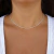 Colar de Prata Choker Torcida CO062 - loja online