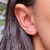 Brinco de Prata Ear Cuff Corações BR094 - comprar online