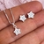 Conjunto de Prata Estrela CJ014