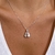 Colar de Prata Nossa Senhora Aparecida Lisa CO107 - comprar online