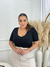 Cropped Kim - decote V - loja online