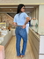 Calça corte reto - Laura na internet