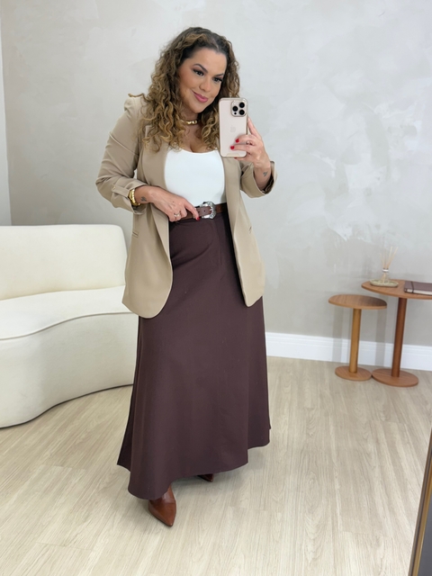 Saia long mid - comprar online