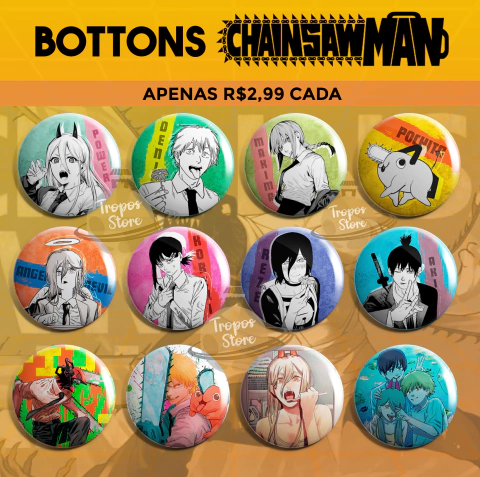 Bottons Anime da Serra Elétrica