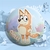Imagem do Bottons Desenho Cachorro Blue