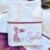kit de fralda de pano para bebê 100% algodão personalizada com fralda de boca, fralda de ombro e fralda passeio.