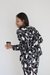 Pijama kimono modal print fondo gris en internet
