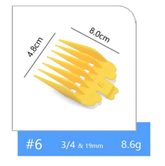 Pente Nº #6 19mm P/ Máquinas De Corte Cabelo Universal Wahl - comprar online