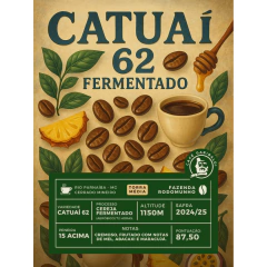 CAFÉ ESPECIAL - CATUAI 62 FERMENTADO - comprar online